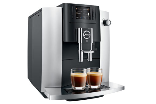 Jura E6 Coffee Machine - Front View